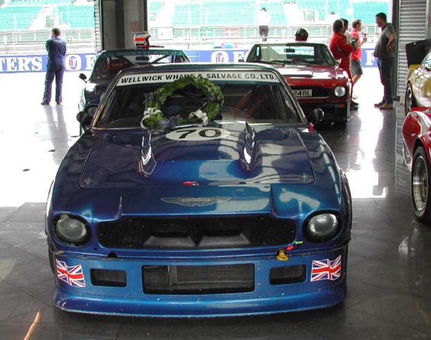  Aston Martin Vintange racing days Aston Martin V8 